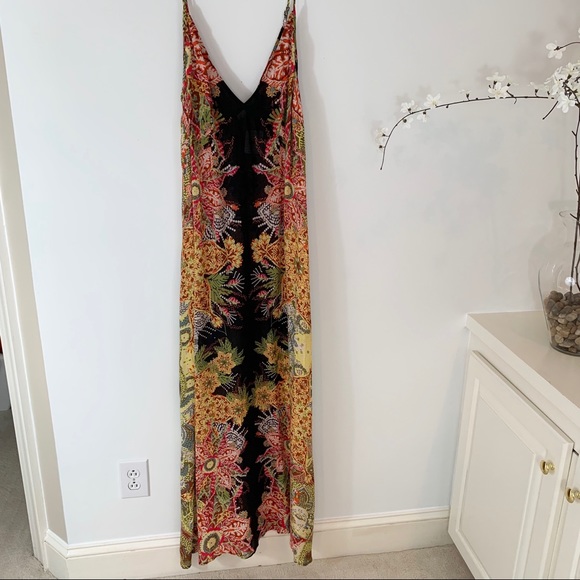 NWT Free People Wildflower Printed Slip Dress S - Picture 5 of 8